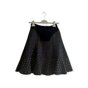 Comme des Garçons Corset-Front‎ A line Skirt, A/W 2001, GC-S062, Size S, Black